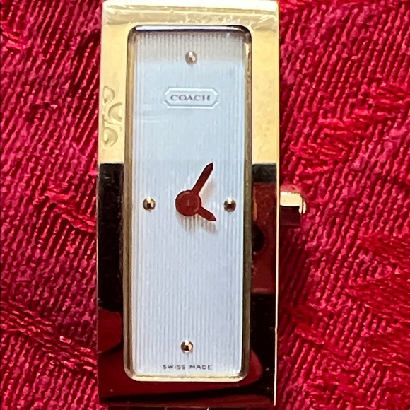 Coach Gold Rectangular Watch - Picture 11 of 11